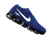 nike air vapormax flyknit fashion sneakers deep blue